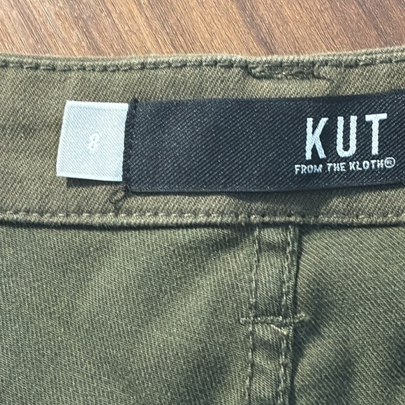 KUT from the Kloth Frida High
Rise Slim Track Pant size 8-EXCELLENT CONDITION - Picture 4 of 11
